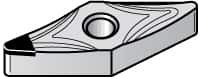 Kennametal - VNMS331 E Grade KD1405 Polycrystalline Diamond (PCD) Turning Insert - 35° Diamond, 3/8" Inscr Circle, 3/16" Thick, 1/64" Corner Radius - Americas Industrial Supply