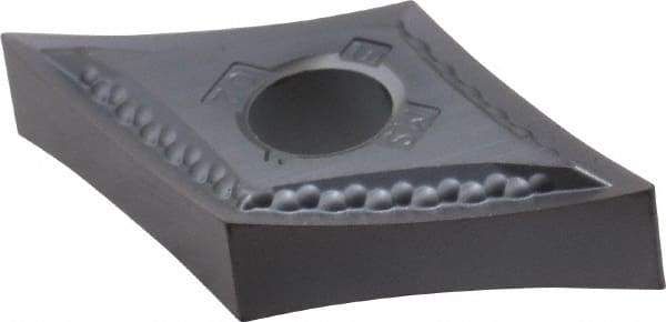 Kennametal - DNMG430.5 MS Grade KC5010 Carbide Turning Insert - TiAlN Finish, 55° Diamond, 1/2" Inscr Circle, 3/16" Thick, 0.0079" Corner Radius - Americas Industrial Supply