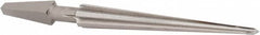 Alvord Polk - 1/2" Diam, 1/8" Small End Diam, Brace Shank, 3-5/8" Flute, Repairman's Reamer - Straight Flute, 5-9/16" OAL, Right Hand Cut, High Speed Steel - Americas Industrial Supply