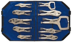 Irwin - 10 Piece Locking Plier Set - Comes in Kit Bag - Americas Industrial Supply