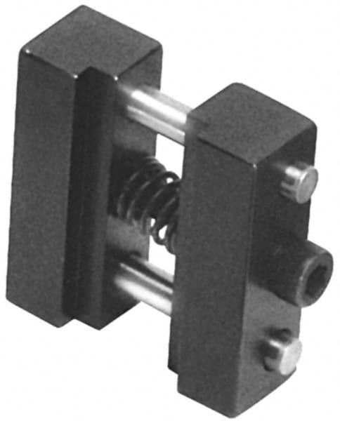 Gibraltar - 1 Piece Vise Work Stop - Steel, 1-1/2" Wide, 1/2" High - Americas Industrial Supply