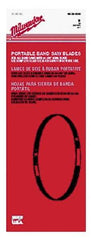 Milwaukee Tool - 3' 8-7/8" Long x 0.02" Thick, 14 Teeth per Inch, Portable Band Saw Blade - Bi-Metal Blade, High Speed Steel Teeth, Toothed Edge - Americas Industrial Supply