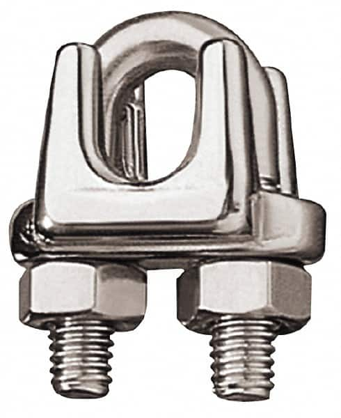 Ronstan - 9/16" Wire Rope U-Bolt Grip - 316 Stainless Steel - Americas Industrial Supply