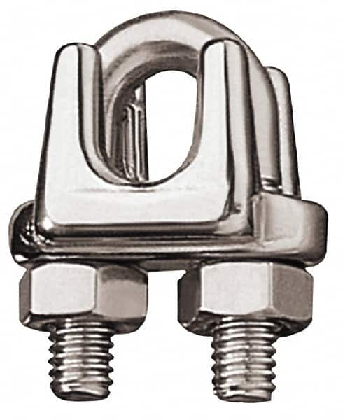 Ronstan - 5/8" Wire Rope U-Bolt Grip - 316 Stainless Steel - Americas Industrial Supply