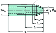 393CGP200672 CORO GRIP PENCIL COLLET - Americas Industrial Supply