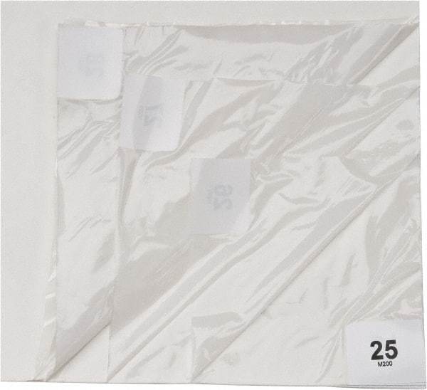 Wearwell - 3' Long x 2' Wide x 1/8" Thick, Dry Environment, Smooth Pattern Clean Room Matting - Tacky Sheets, White, 30 Layers per Mat, Series 095 - Americas Industrial Supply