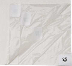 Wearwell - 3' Long x 2' Wide x 1/8" Thick, Dry Environment, Smooth Pattern Clean Room Matting - Tacky Sheets, White, 30 Layers per Mat, Series 095 - Americas Industrial Supply