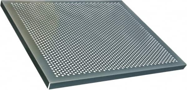 Durham - 30" Wide x 1-1/2" High, Cart Mesh Tray - 30 Inches Wide x 1-1/2 Inches High, x 36 Inches Deep - Americas Industrial Supply