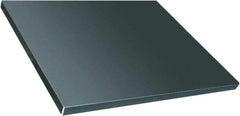 Durham - 30" Wide x 1-1/4" High, Cart Solid Tray - 30 Inches Wide x 1-1/4 Inches High, x 24 Inches Deep - Americas Industrial Supply