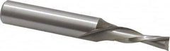 Onsrud - 5/16" Cutting Diam x 1" Length of Cut, 2 Flute, Downcut Spiral Router Bit - Uncoated, Right Hand Cut, High Speed Steel, 3-1/2" OAL x 1/2" Shank Diam, Double Edge, 19 to 32° Helix Angle - Americas Industrial Supply