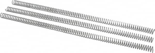 Gardner Spring - 0.432" OD, 0.054" Wire, Cut-to-Length Compression Springs Spring - 3 Lb Spring Rating - Americas Industrial Supply