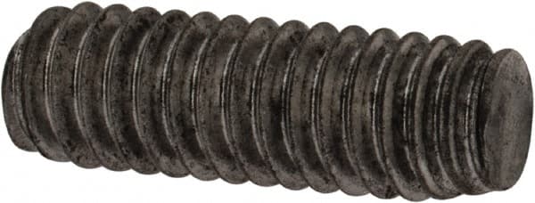 Value Collection - #8-32 1/2" OAL Fully Threaded Stud - Carbon Steel, Plain Finish - Americas Industrial Supply