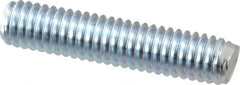 Value Collection - 5/16-18 1-1/2" OAL Fully Threaded Stud - Carbon Steel, Zinc-Plated Finish - Americas Industrial Supply