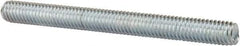 Value Collection - 3/8-16 4" OAL Fully Threaded Stud - Carbon Steel, Zinc-Plated Finish - Americas Industrial Supply