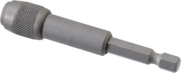 Wera - 1/4" Hex Bit Holder - 1/4" Hex Drive, 3" OAL - Americas Industrial Supply