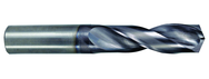 9mm Dia. - Solid Carbide 3xD High Performance Drill-TiAlN - Americas Industrial Supply