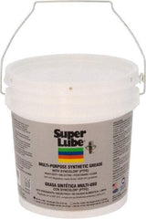 Synco Chemical - 5 Lb Pail Synthetic General Purpose Grease - Translucent White, Food Grade, 450°F Max Temp, NLGIG 2, - Americas Industrial Supply