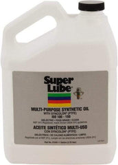 Synco Chemical - 1 Gal Bottle Synthetic Multi-Purpose Oil - -42.78 to 232.22°F, SAE 85W, ISO 150, 681.5 SUS at 40°C, Food Grade - Americas Industrial Supply