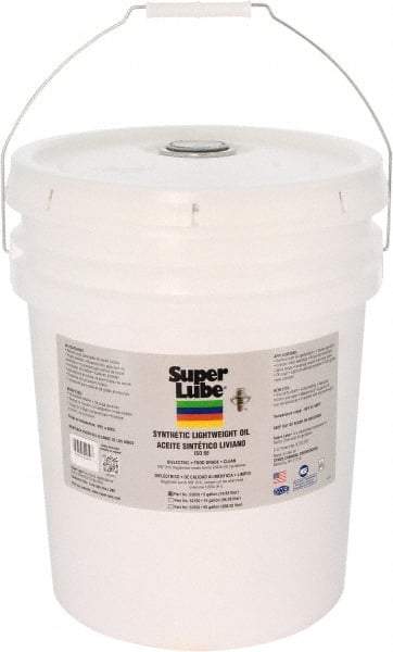 Synco Chemical - 5 Gal Pail Synthetic Multi-Purpose Oil - -40500°F, SAE 80W, ISO 68, 350 SUS at 40°C, Food Grade - Americas Industrial Supply