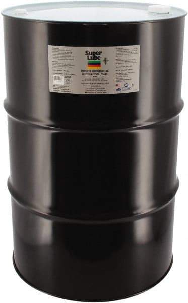 Synco Chemical - 55 Gal Drum Synthetic Multi-Purpose Oil - -40500°F, SAE 80W, ISO 68, 350 SUS at 40°C, Food Grade - Americas Industrial Supply