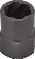 Irwin Hanson - 3/8" Drive Reverse Spiral Flute Hex Bolt Remover - 1/2" Hex, 2" OAL - Americas Industrial Supply