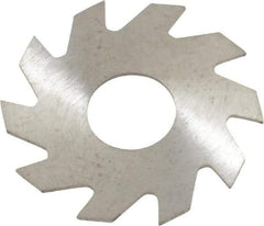 RobbJack - 3/4" Diam x 0.02" Blade Thickness x 1/4" Arbor Hole Diam, 10 Tooth Slitting and Slotting Saw - Arbor Connection, Right Hand, Uncoated, Solid Carbide, Concave Ground - Americas Industrial Supply