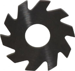 RobbJack - 3/4" Diam x 0.051" Blade Thickness x 1/4" Arbor Hole Diam, 10 Tooth Slitting and Slotting Saw - Arbor Connection, Right Hand, Uncoated, Solid Carbide, Concave Ground - Americas Industrial Supply