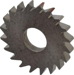 RobbJack - 3/4" Diam x 0.0937" Blade Thickness x 1/4" Arbor Hole Diam, 20 Tooth Slitting and Slotting Saw - Arbor Connection, Right Hand, Uncoated, Solid Carbide, Concave Ground - Americas Industrial Supply