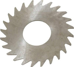 RobbJack - 1" Diam x 0.0156" Blade Thickness x 3/8" Arbor Hole Diam, 24 Tooth Slitting and Slotting Saw - Arbor Connection, Right Hand, Uncoated, Solid Carbide, Concave Ground - Americas Industrial Supply