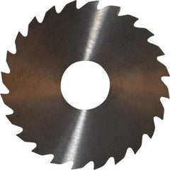 RobbJack - 1-3/4" Diam x 0.0312" Blade Thickness x 1/2" Arbor Hole Diam, 24 Tooth Slitting and Slotting Saw - Arbor Connection, Right Hand, Uncoated, Solid Carbide, Concave Ground - Americas Industrial Supply