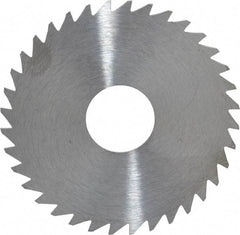 RobbJack - 1-3/4" Diam x 0.0312" Blade Thickness x 1/2" Arbor Hole Diam, 36 Tooth Slitting and Slotting Saw - Arbor Connection, Right Hand, Uncoated, Solid Carbide, Concave Ground - Americas Industrial Supply