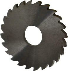 RobbJack - 1-3/4" Diam x 1/8" Blade Thickness x 1/2" Arbor Hole Diam, 24 Tooth Slitting and Slotting Saw - Arbor Connection, Right Hand, Uncoated, Solid Carbide, Concave Ground - Americas Industrial Supply