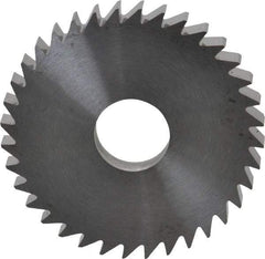 RobbJack - 1-3/4" Diam x 3/16" Blade Thickness x 1/2" Arbor Hole Diam, 36 Tooth Slitting and Slotting Saw - Arbor Connection, Right Hand, Uncoated, Solid Carbide, Concave Ground - Americas Industrial Supply