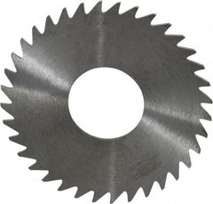 RobbJack - 1-3/4" Diam x 0.0312" Blade Thickness x 5/8" Arbor Hole Diam, 36 Tooth Slitting and Slotting Saw - Arbor Connection, Right Hand, Uncoated, Solid Carbide, Concave Ground - Americas Industrial Supply