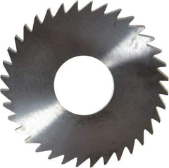 RobbJack - 1-3/4" Diam x 0.0937" Blade Thickness x 5/8" Arbor Hole Diam, 36 Tooth Slitting and Slotting Saw - Arbor Connection, Right Hand, Uncoated, Solid Carbide, Concave Ground - Americas Industrial Supply