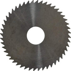 RobbJack - 2" Diam x 0.02" Blade Thickness x 1/2" Arbor Hole Diam, 48 Tooth Slitting and Slotting Saw - Arbor Connection, Right Hand, Uncoated, Solid Carbide, Concave Ground - Americas Industrial Supply