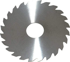 RobbJack - 2" Diam x 0.0312" Blade Thickness x 1/2" Arbor Hole Diam, 24 Tooth Slitting and Slotting Saw - Arbor Connection, Right Hand, Uncoated, Solid Carbide, Concave Ground - Americas Industrial Supply