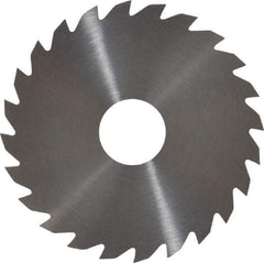 RobbJack - 2" Diam x 0.0468" Blade Thickness x 1/2" Arbor Hole Diam, 24 Tooth Slitting and Slotting Saw - Arbor Connection, Right Hand, Uncoated, Solid Carbide, Concave Ground - Americas Industrial Supply