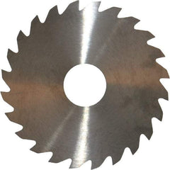 RobbJack - 2" Diam x 0.051" Blade Thickness x 1/2" Arbor Hole Diam, 24 Tooth Slitting and Slotting Saw - Arbor Connection, Right Hand, Uncoated, Solid Carbide, Concave Ground - Americas Industrial Supply