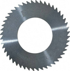 RobbJack - 2" Diam x 1/16" Blade Thickness x 1" Arbor Hole Diam, 48 Tooth Slitting and Slotting Saw - Arbor Connection, Right Hand, Uncoated, Solid Carbide, Concave Ground - Americas Industrial Supply