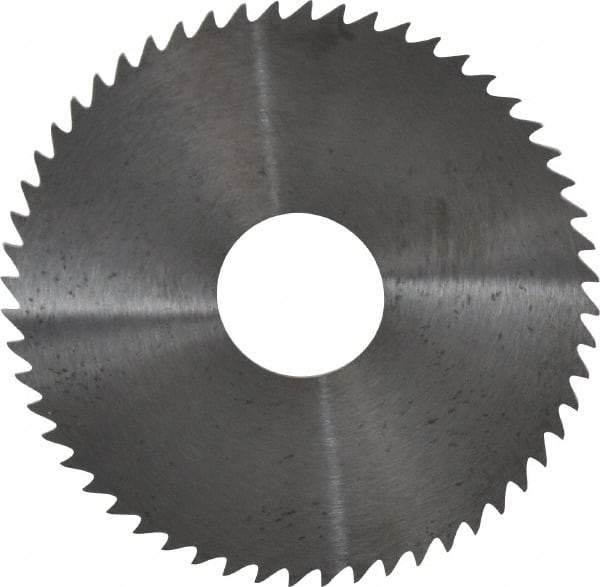 RobbJack - 2-1/4" Diam x 0.0312" Blade Thickness x 5/8" Arbor Hole Diam, 56 Tooth Slitting and Slotting Saw - Arbor Connection, Right Hand, Uncoated, Solid Carbide, Concave Ground - Americas Industrial Supply