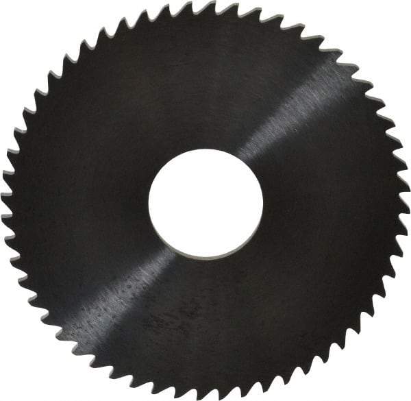 RobbJack - 2-1/4" Diam x 0.0781" Blade Thickness x 5/8" Arbor Hole Diam, 56 Tooth Slitting and Slotting Saw - Arbor Connection, Right Hand, Uncoated, Solid Carbide, Concave Ground - Americas Industrial Supply