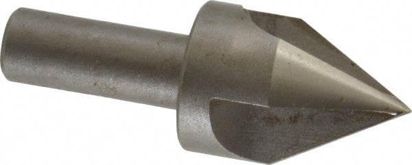 Keo - 1" Head Diam, 1/2" Shank Diam, 3 Flute 60° High Speed Steel Countersink - Americas Industrial Supply