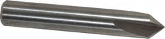 Keo - 1/4" Head Diam, 1/4" Shank Diam, 3 Flute 82° High Speed Steel Countersink - Bright Finish, 1-1/2" OAL, Single End, Straight Shank, Right Hand Cut - Americas Industrial Supply