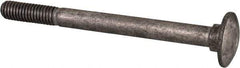 Value Collection - M6x1 70mm Length Under Head, Standard Square Neck, Carriage Bolt - Austenitic Grade A2 Stainless Steel, - Americas Industrial Supply