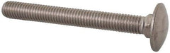 Value Collection - M8x1.25 70mm Length Under Head, Standard Square Neck, Carriage Bolt - Austenitic Grade A2 Stainless Steel, - Americas Industrial Supply