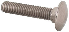 Value Collection - M10x1.5 50mm Length Under Head, Standard Square Neck, Carriage Bolt - Austenitic Grade A2 Stainless Steel, - Americas Industrial Supply