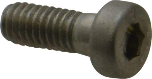 Value Collection - M4x0.70 Metric Coarse Hex Socket Drive, Low Socket Cap Screw - Grade 18-8 & Austenitic A2 Stainless Steel, Uncoated, Fully Threaded, 10mm Length Under Head - Americas Industrial Supply