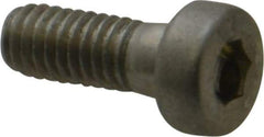 Value Collection - M4x0.70 Metric Coarse Hex Socket Drive, Low Socket Cap Screw - Grade 18-8 & Austenitic A2 Stainless Steel, Uncoated, Fully Threaded, 10mm Length Under Head - Americas Industrial Supply