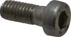 Value Collection - M5x0.80 Metric Coarse Hex Socket Drive, Low Socket Cap Screw - Grade 18-8 & Austenitic A2 Stainless Steel, Uncoated, Fully Threaded, 12mm Length Under Head - Americas Industrial Supply